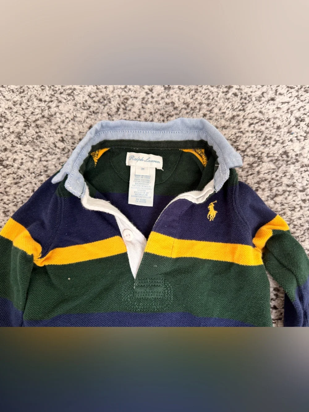 Polo Ralph Lauren baby boys rompers size 3M